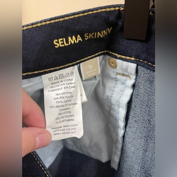 Michael Michael Kors SELMA SKINNY Jeans Size 16 - Picture 5 of 8